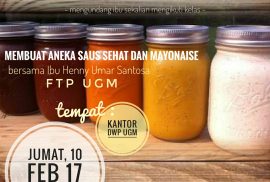 membuat saus sehat dan mayonaise